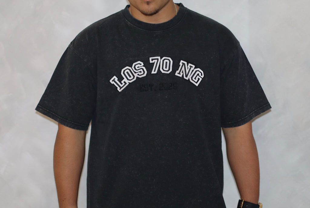 BLACK T-shirt #70NG