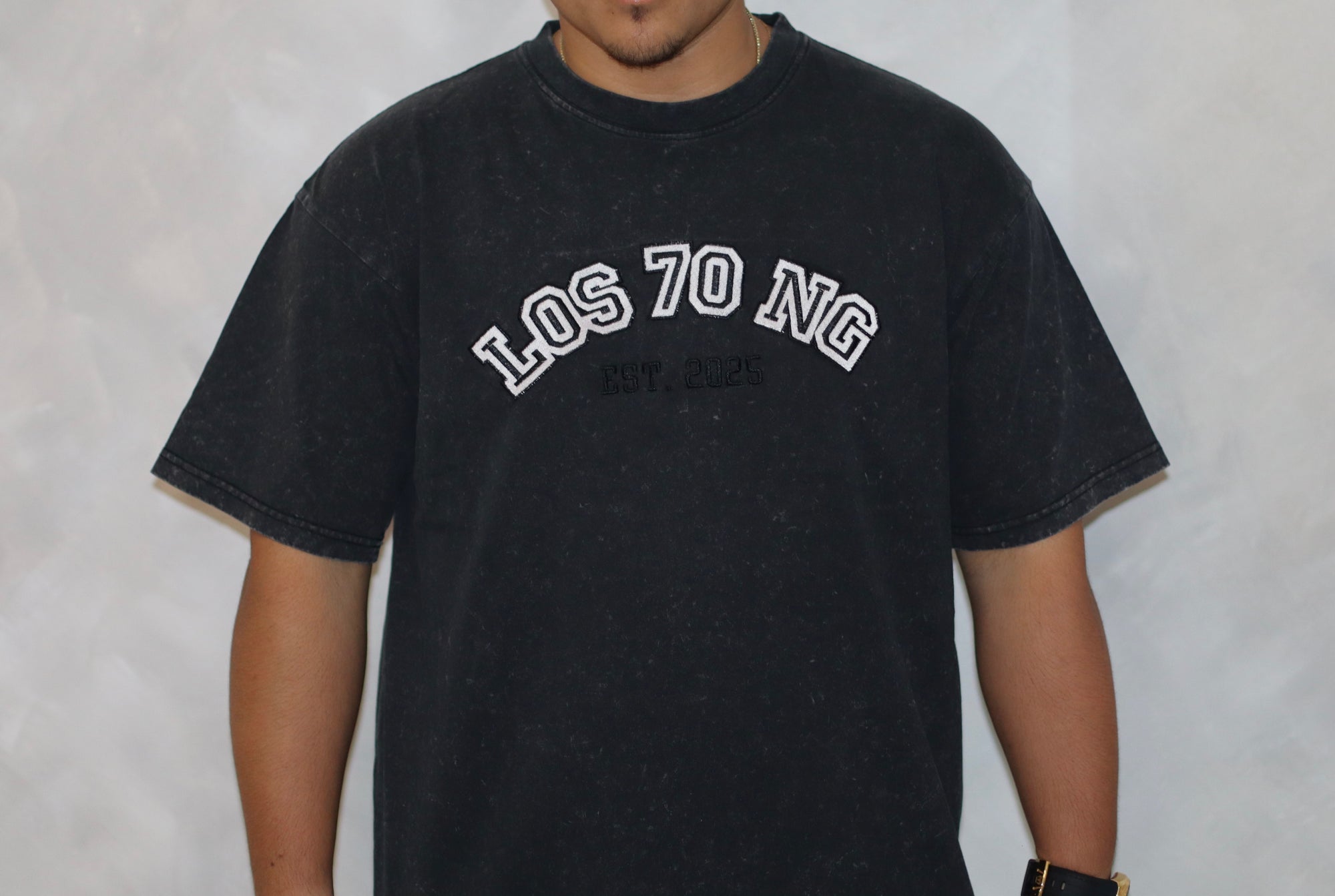 BLACK T-shirt #70NG